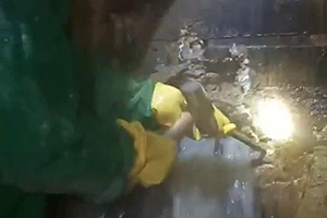 怒江消防水池堵漏施工视频